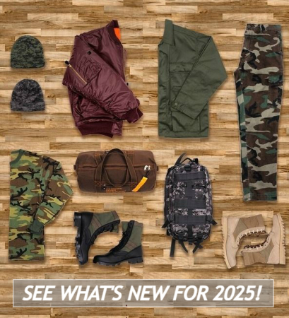 New for 2025 - ArmyNavyShop.com - Army Navy Store New for 2025 - ArmyNavyShop.com - Army Navy Store